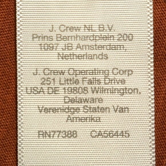 Madewell Whisper Crew Neck Tee in Rust/Burnt Orange - Picture 7 of 12